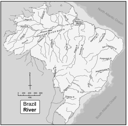 1 Which Is The Largest River Basin In Brazil 2 In Which Direction Does Paraguay River Flow Sarthaks Econnect Largest Online Education Community