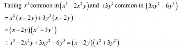Factorize X 3 2x 2y 3xy 2 6y 3 Sarthaks Econnect Largest Online Education Community
