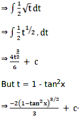 Evaluate The Following Integrals Tanx Sec 2x 1 Tan 2x Dx Sarthaks Econnect Largest Online Education Community