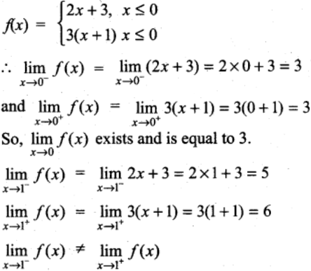 If F X 2x 3 X 0 3 X 1 X 0 Find Limx 0 F X And Limx 1 F X Sarthaks Econnect Largest Online Education Community