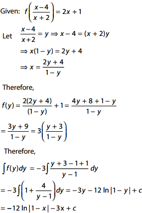 If F X 4 X 2 2x 1 X R 1 2 Then F X Dx Is Equal To Where C Is A Constant Of Integration Sarthaks Econnect Largest Online Education Community