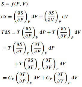 Obtain The Equation Tds Cv T P V Dp Cp T V P Dv Sarthaks Econnect Largest Online Education Community