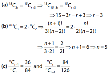 Calculate The Following A If 15c3r 15cr 3 Then Find R Sarthaks Econnect Largest Online Education Community