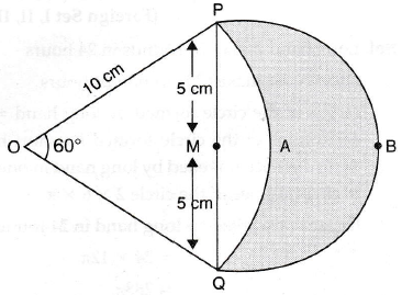 Figure Shows Two Arcs Paq And Pbq And Paq Is A Part Of Circle With Centre O And Radius Op While Are Pbq Sarthaks Econnect Largest Online Education Community