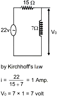 By Kirchhoff's law