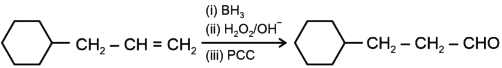 reagents that would bring about the transformation