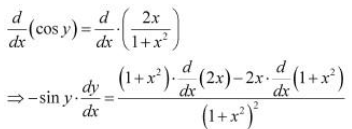 Find Dy Dx Y Cos 1 2x 1 X 2 1 X 1 Sarthaks Econnect Largest Online Education Community