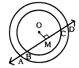 If a line intersects two concentric circles (circles with the same ...