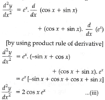 If Y E X Sin X Then Prove That D 2y Dx 2 2dy Dx 2y 0 Sarthaks Econnect Largest Online Education Community