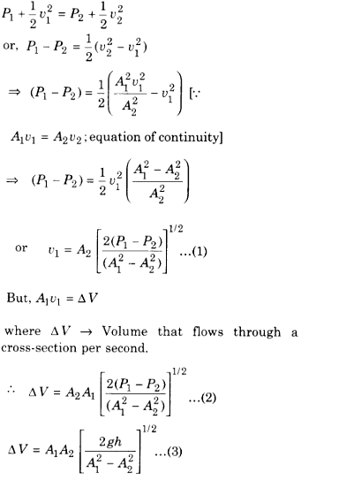 From Bernoulli's theorem,