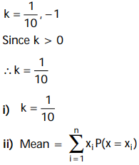 A Random Variable X Has The Following Probability Distribution X X 0 1 2 3 4 5 6 7 P X X 0 K 2k 2k 3k K 2 2k 2 7k 2 K Sarthaks Econnect Largest Online Education Community