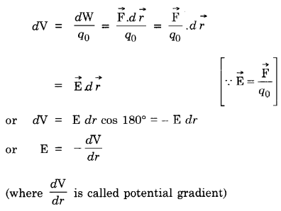 Potential difference between P and Q