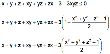 Let X Y Z Be Real Number Such That X 2 Y 2 Z 2 2xyz 1 Prove That 1 X 1 Y 1 Z 4 4xyz Sarthaks Econnect Largest Online Education Community