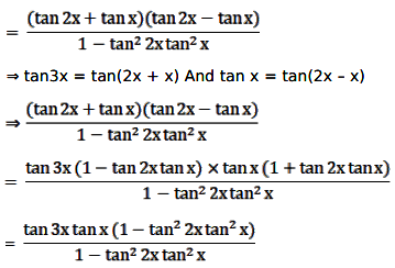 Prove That Tan 22x Tan 2x 1 Tan 22x Tan 2x Tan 3x Tan X Sarthaks Econnect Largest Online Education Community