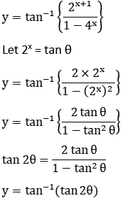 Differentiate The Function With Respect To X Tan 1 Frac 2 X 1 1 4 X X 0 Sarthaks Econnect Largest Online Education Community