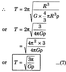 time period of the satellite. It is denoted by T.