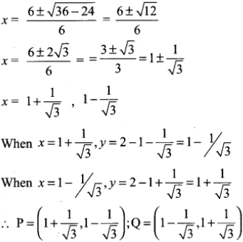 A Opq Is Formed By The Pair Of Straight Lines X 2 4xy Y 2 0 And The Line Pq The Equation Of Pq Is X Y 2 0 Sarthaks Econnect Largest Online Education Community