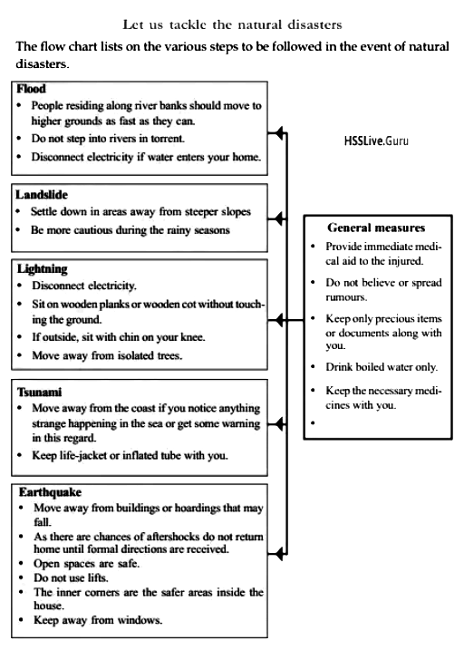 prepare-a-charts-showing-steps-to-tackle-the-natural-disasters-sarthaks-econnect-largest