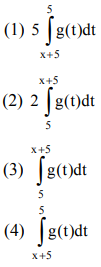 Let F X G T T 0 X Dt Where G Is A Non Zero Even Function If F X 5 G X Then F T T 0 X Dt Equals Sarthaks Econnect