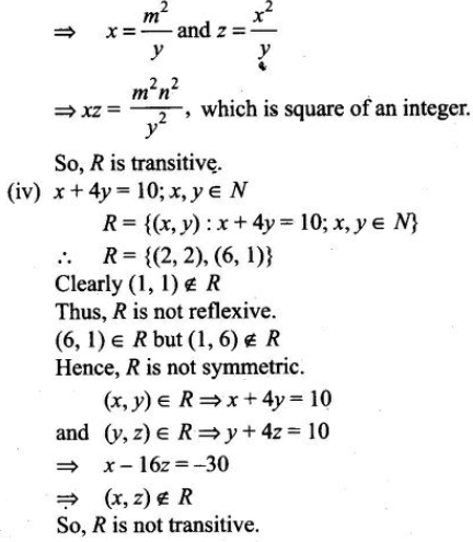 Each Of The Following Defines A Relation On N I X Is Greater Than Y X Y N Sarthaks Econnect Largest Online Education Community