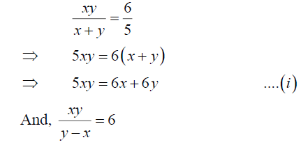 Solve The Following Systems Of Equations Xy X Y 6 5 Xy Y X 6 Sarthaks Econnect Largest Online Education Community
