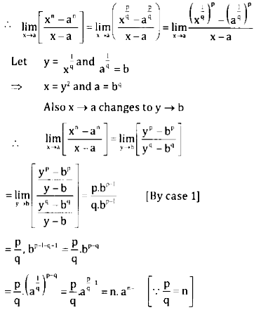 Prove That Lim X A X N A N X A Na N 1 For All Values Of N Sarthaks Econnect Largest Online Education Community