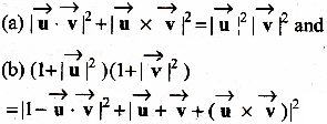 For Any Two Vectors U And V Prove That A Vector U V 2 U X V 2 Vector U 2 V 2 And Sarthaks Econnect Largest Online Education Community