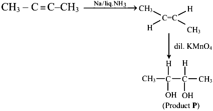 product of the following reaction