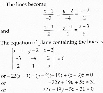 If The Lines X 1 3 Y 2 2k Z 3 2 And X 1 K Y 2 1 Z 3 5 Are Perpendicular Find The Value Of K Sarthaks Econnect Largest Online Education Community