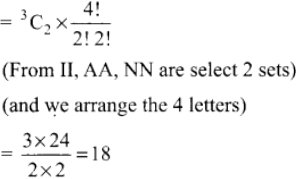 Find the number of strings of 4 letters that can be formed with the ...