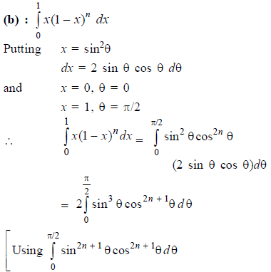 The Value Of The Integral X 1 X N Dx Where X 0 1 Is Sarthaks Econnect Largest Online Education Community