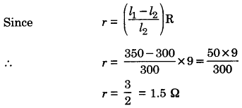 In a potentiometer arrangement for determining the emf of a cell,