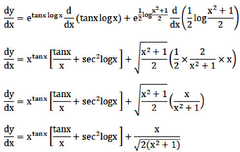 If Y X Tan X X 2 1 2 Find Dy Dx Sarthaks Econnect Largest Online Education Community