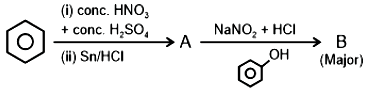 A and B respectively are