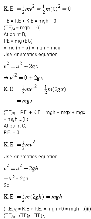 explain-the-conservation-of-energy-in-case-of-a-freely-falling-object