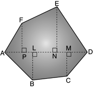 Find The Area Of Hexagon Abcdef In Which Bl Ad Cm Ad And En Ad And Fp Ad Such That Ap 6cm Pl 2cm Ln 8cm Nm 2cm Sarthaks Econnect