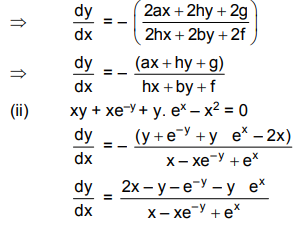 Find Dy Dx When X And Y Are Connected By The Following Relations Sarthaks Econnect Largest Online Education Community