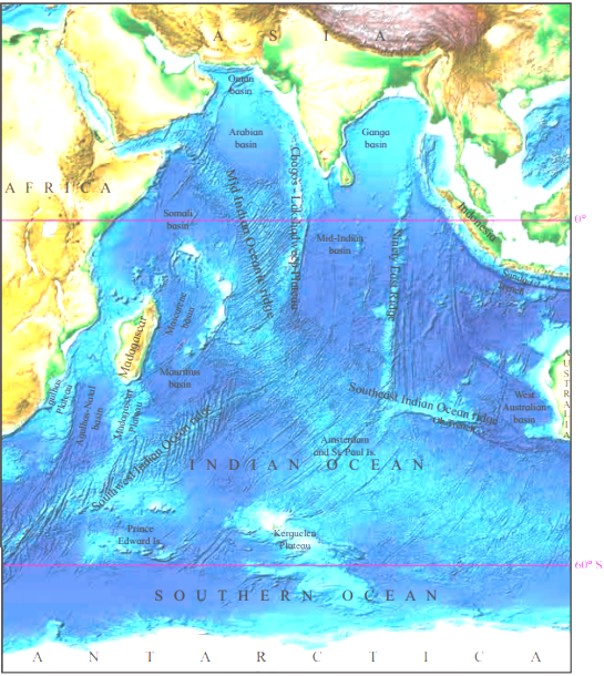 indian ocean floor