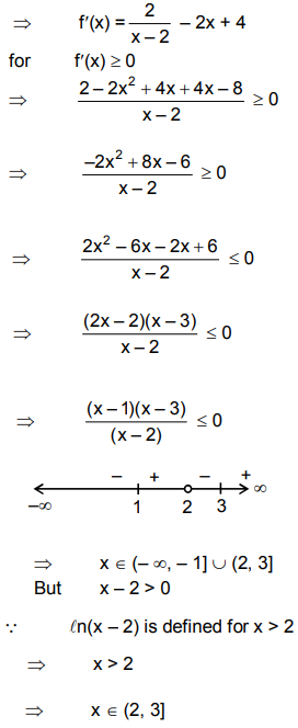 If F X 2 Ln X 2 X 2 4x 1 Then Find The Solution Set Of The Inequality F X 0 Sarthaks Econnect Largest Online Education Community