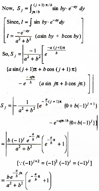 Let B 0 And For J 0 1 2 N Let Sj Be The Area Of The Region Bounded By The Y Axis And The Curve Xe Ay Sin By Jp B