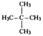 Number of primary and tertiary hydrogen atoms present in neopentane are respectively