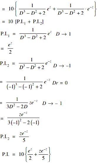 Solve X 3d 3y Dx 3 2x 2d 2y Dx 2 2y 10 X 1 X Sarthaks Econnect Largest Online Education Community