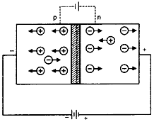 Under reverse biasing