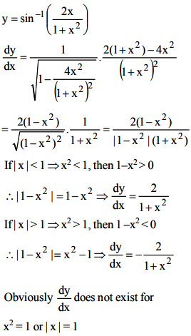 If Y Sin 12x 1 X 2 Then Which Of The Following Is Not Correct Sarthaks Econnect Largest Online Education Community