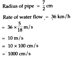 calculate cylindrical flows diameter sarthaks