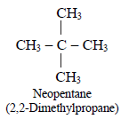 Among the isomeric alkanes of molecular formula C5H12, identify the one ...