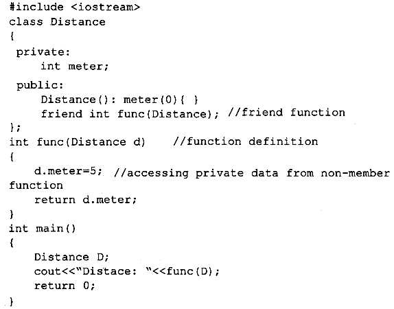 What Is Friend Function In C Syntax