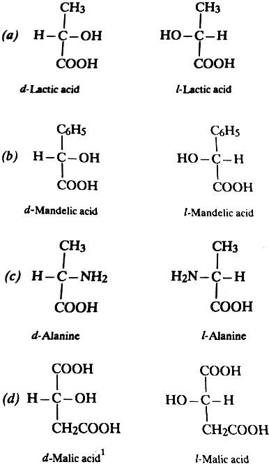 Optical isomers have similar chemical and physical properties and differ only in their behaviour towards plane polarised light